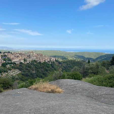 Charmant Appartement Au Coeur Du Village Tourrettes-sur-Loup Kültér fotó
